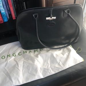 Longchamp Roseau Satchel Dome Handbag